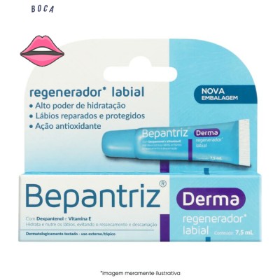 Bepantriz Derma regenerador labial 7,5ml líquido Cimed